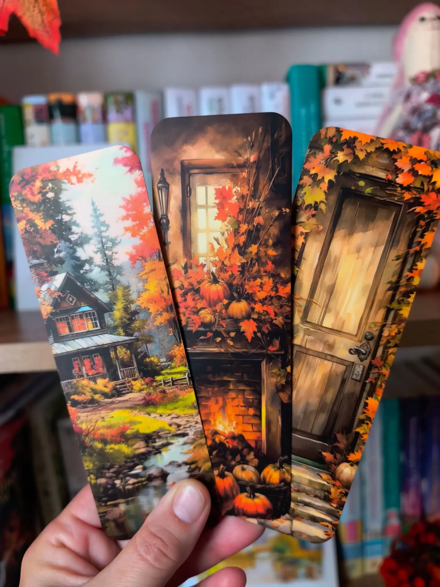 🍁 Купила на ВБ новенькие осенние закладки 😍!