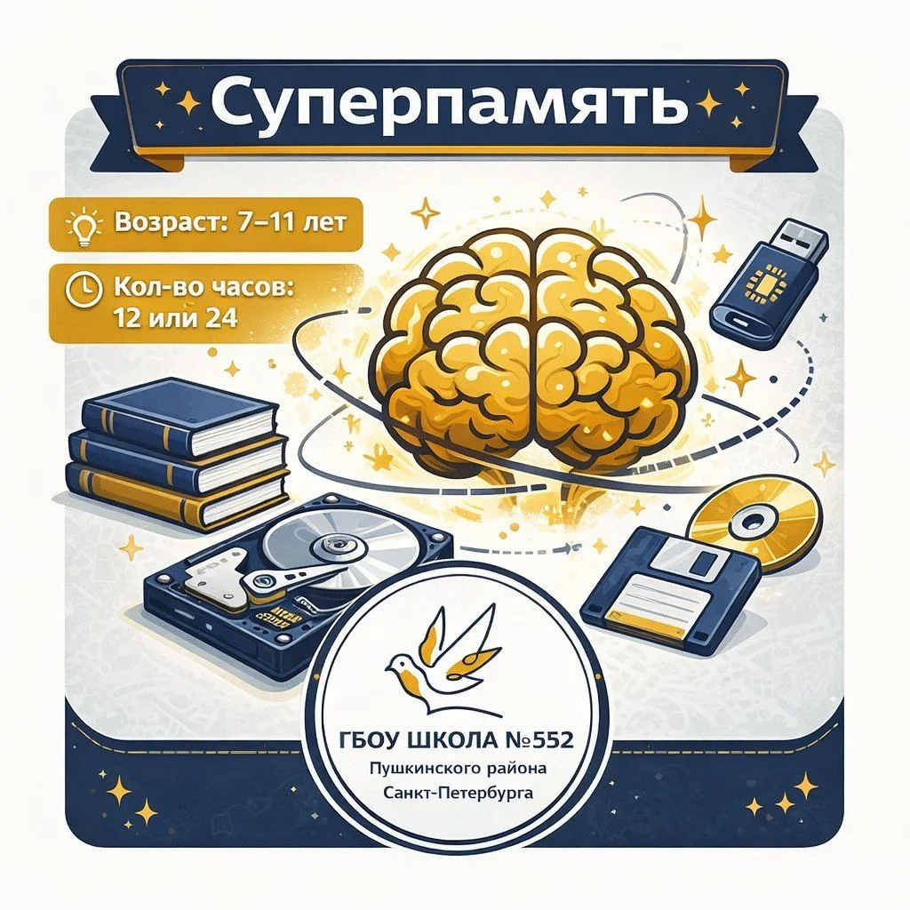 🧠💬 Суперпамять — развиваем мозг на максимуме!  Хотите, чтобы ваш ребенок умел быстро запоминать любу