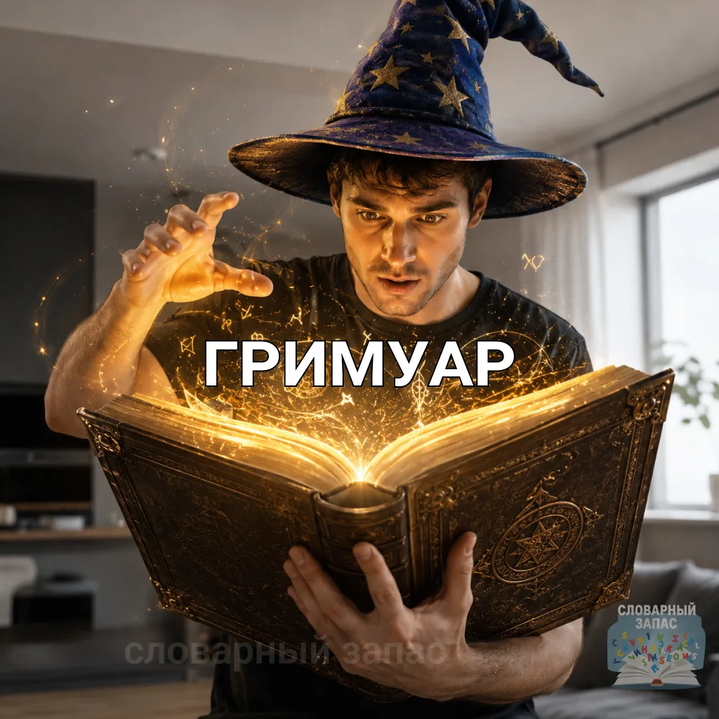 Гримуа́р — это старинная книга с описаниями магических ритуалов, заклинаний, символов и...