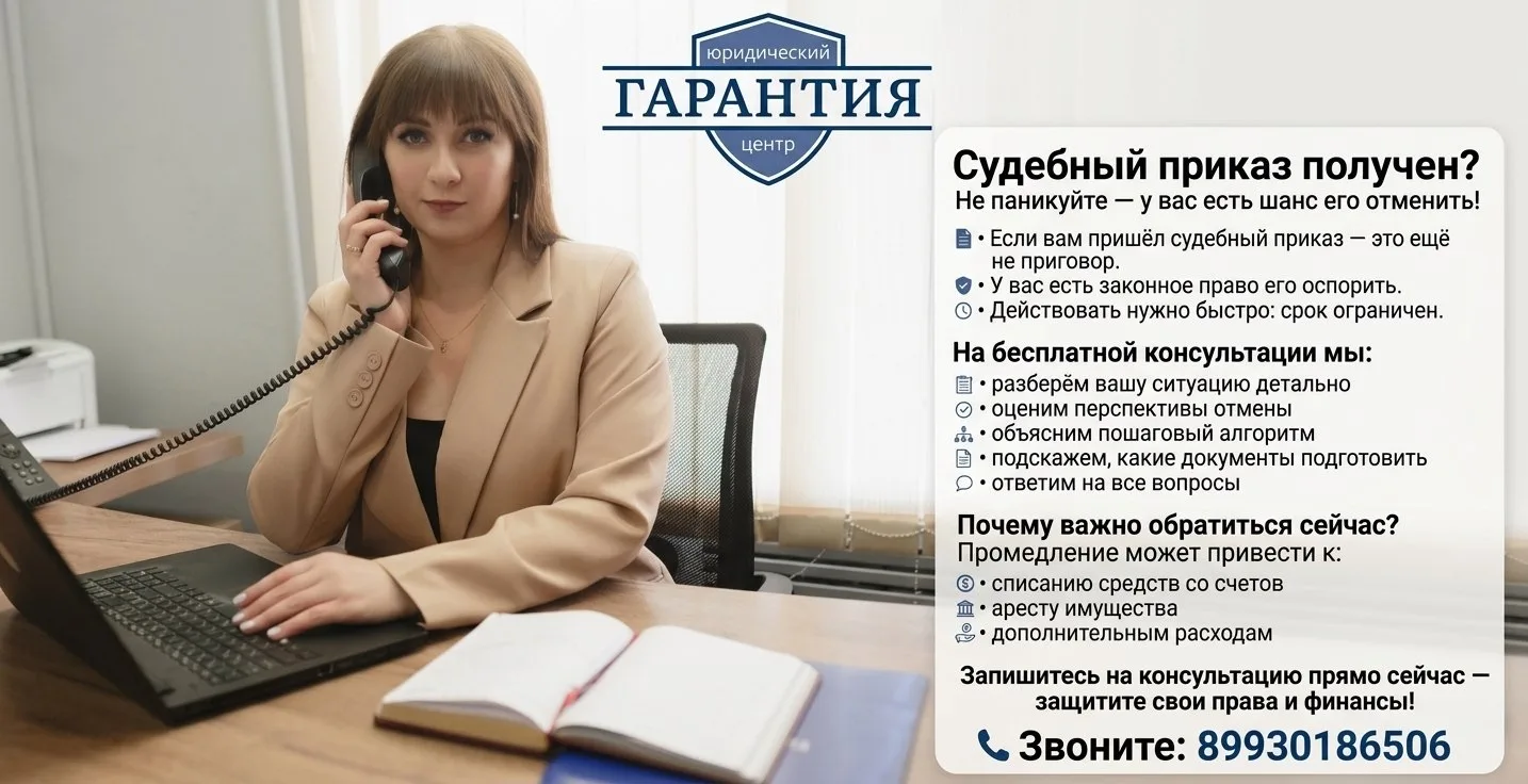 🔔 Получили судебный приказ о взыскании долга? Не паникуйте — у вас ещё есть шанс его о...
