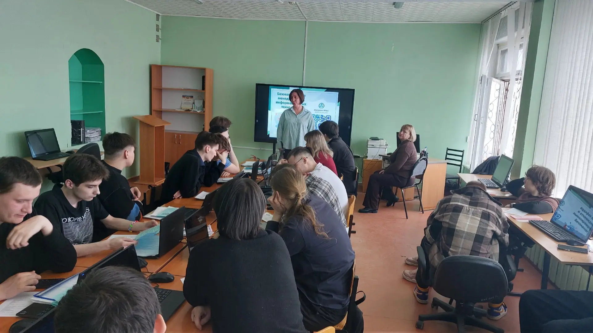 📆20 и 22 апреля представителями факультета экономики и строительства были проведены пр...
