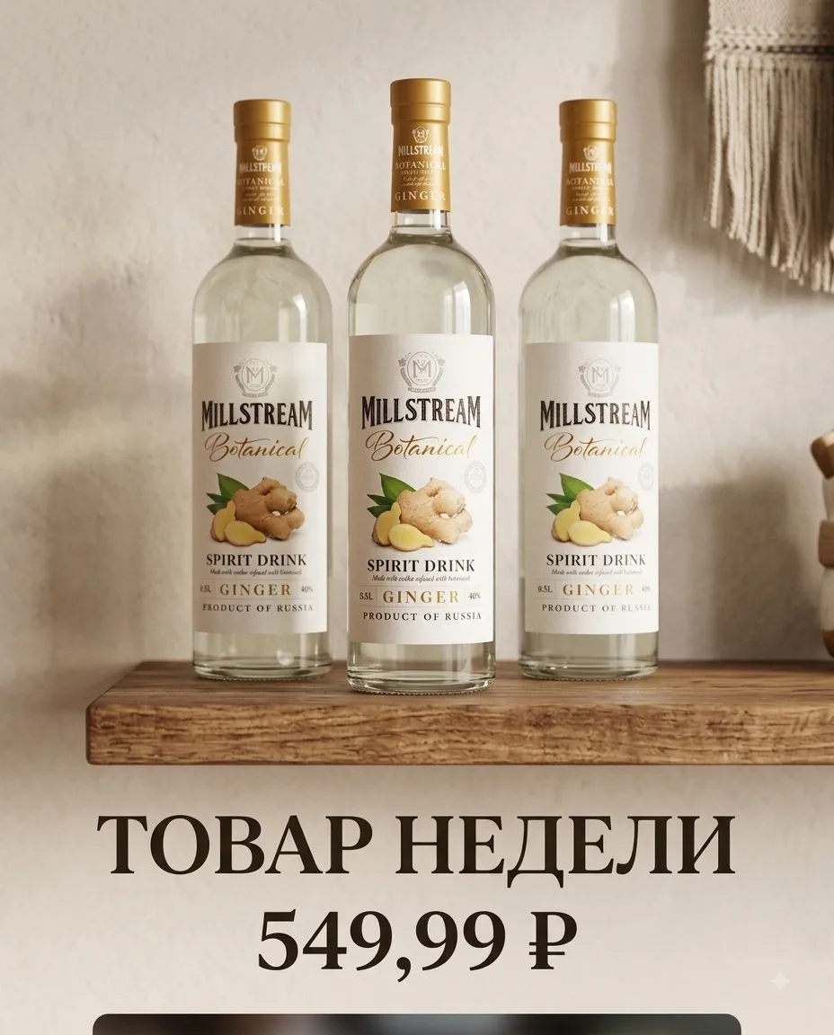🍯 ТОВАР НЕДЕЛИ | Настойка горькая на имбире