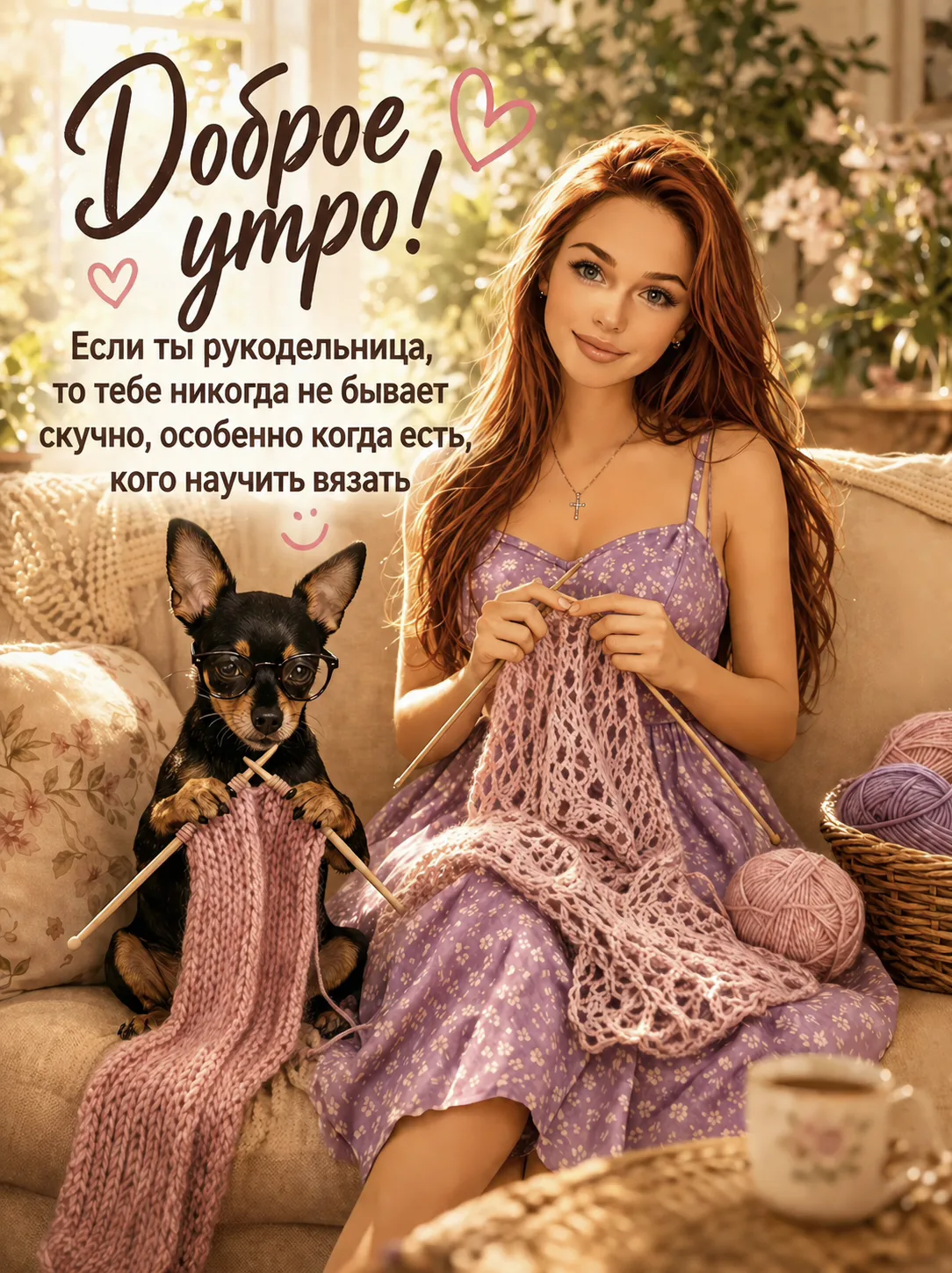 Всем не скучной пятницы и плодотворного вязания😁❤️