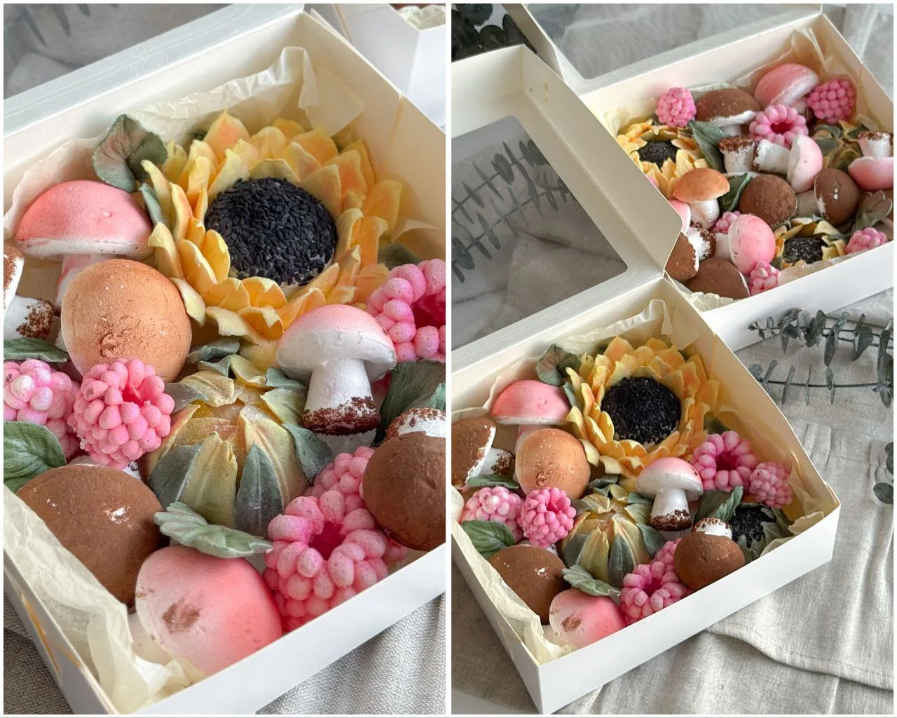 🌻 Такой десерт сможет приготовить даже новичок! Курс по зефиру «Осенняя коробка» в ПОД...