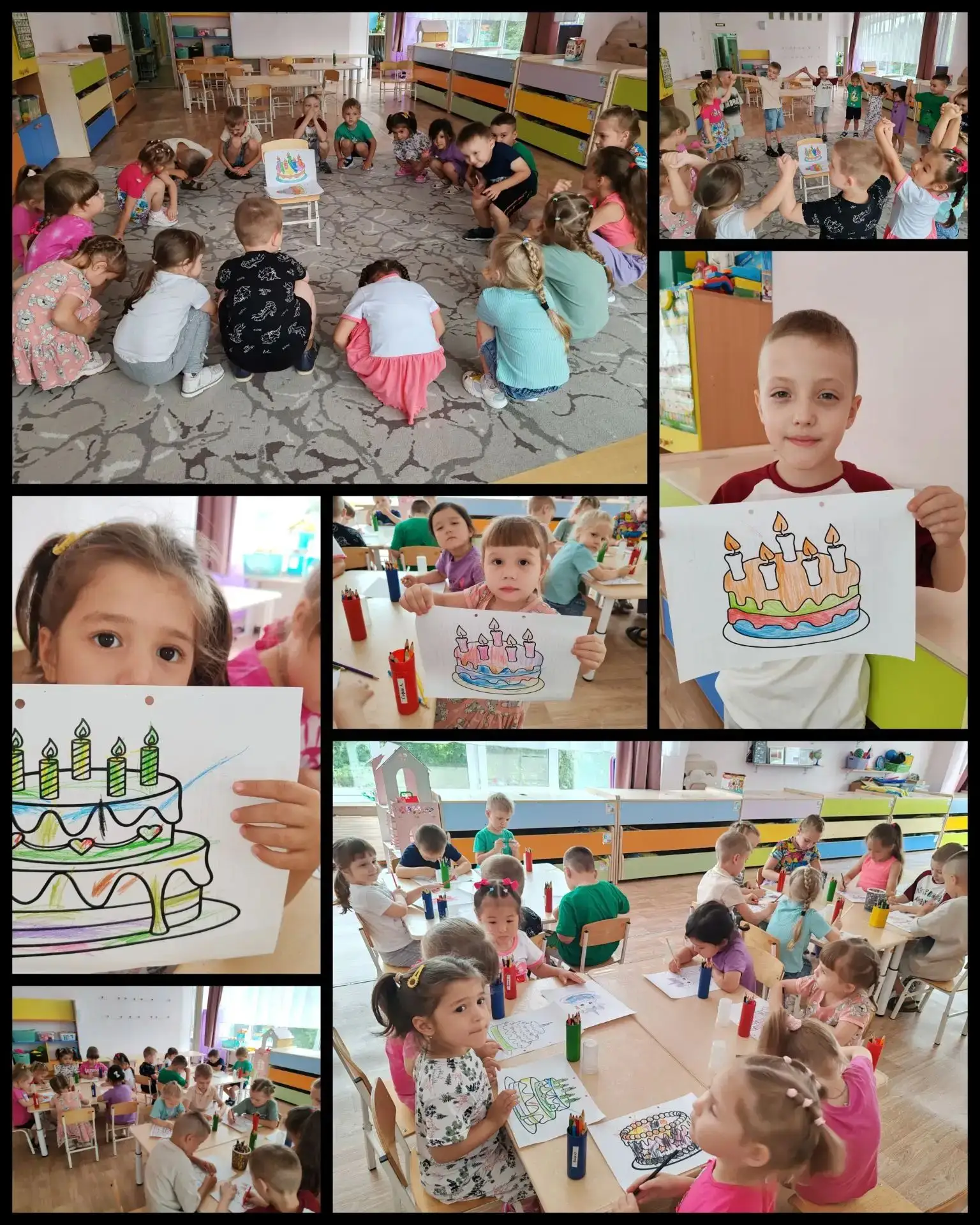 ✅20 июля дети группы "Чебурашка" отметили международный день торта.🎂🍰 Это отличный способ познаком