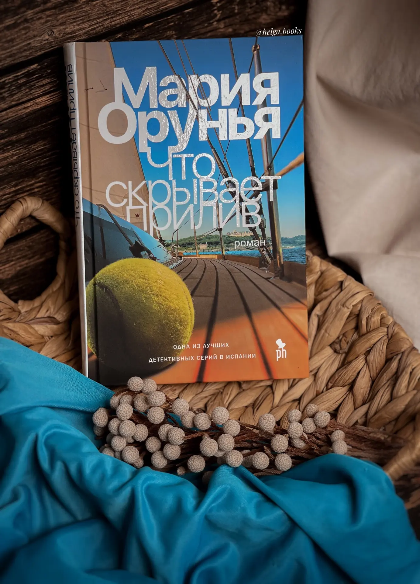 📖 Что скрывает прилив 
✍️ Мария Орунья 
📠 Фантом Пресс

🌟10/10
❓Читали/Планируете? Знакомы с авто