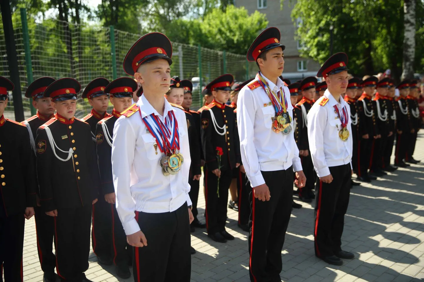 В Ногинском кадетском корпусе имени Героя Советского Союза Б.В. Громова состоялась торжественная цер