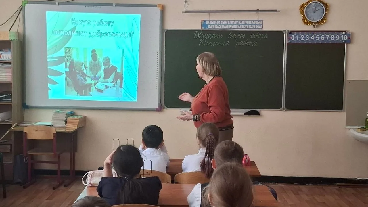 Сегодня у обучающихся начальной школы прошли уроки ДОБРА, направленные на формирование толерантного 