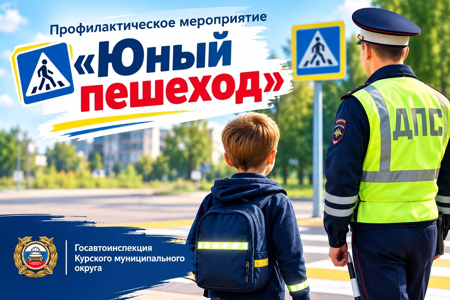 🚸🚔 В Курском муниципальном округе пройдет инициативное профилактическое мероприятие «...