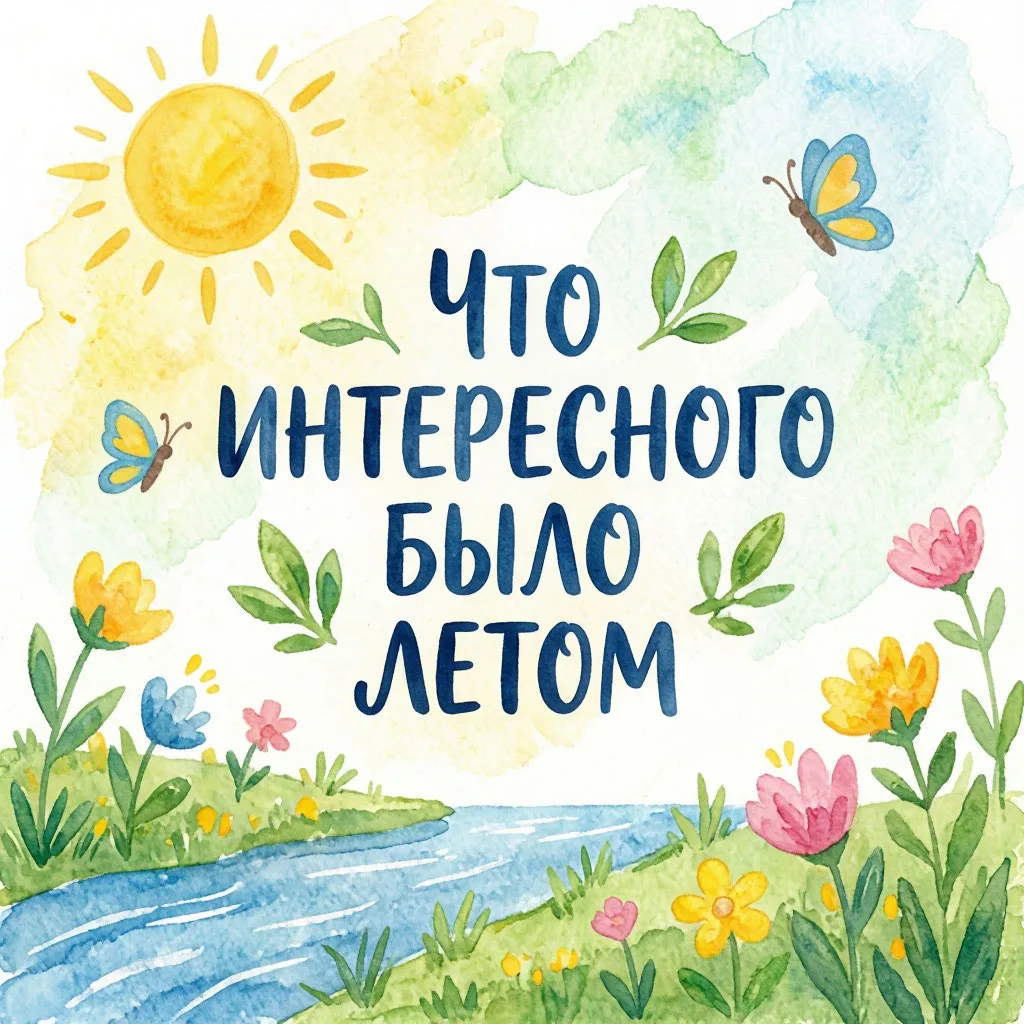 ЧТО ИНТЕРЕСНОГО БЫЛО ЛЕТОМ?