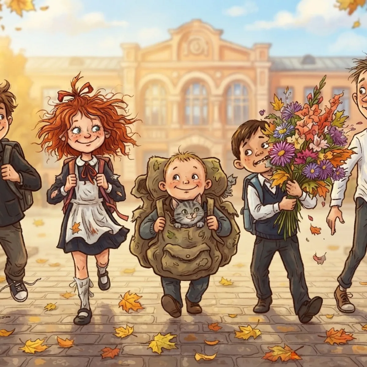 🎒 Первый урок 1 сентября: сценарий, который держит класс сорок минут