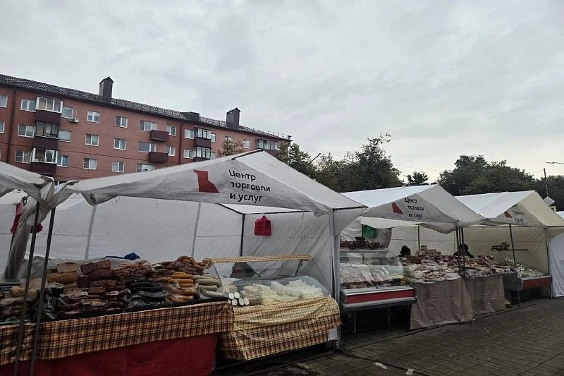 В Железногорске заработала ярмарка