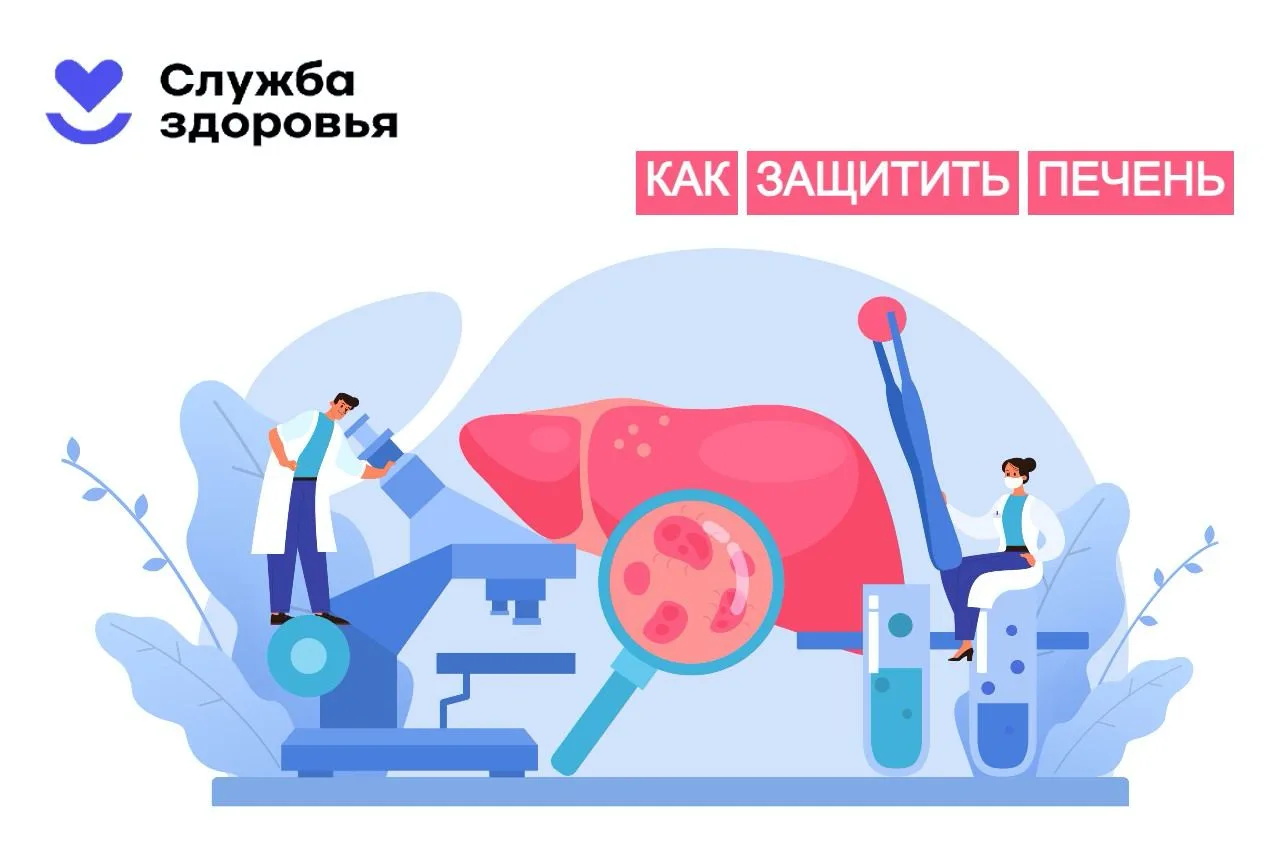 Неделя профилактики заболеваний печени 

🩺 Печень может разрушаться годами без симптомов: на что об