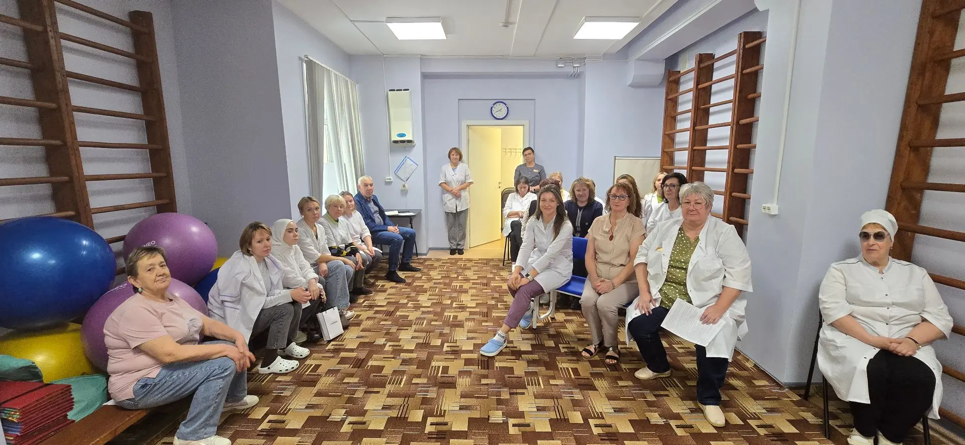 В СПб ГБУЗ «Женская консультация № 40» состоялось собрание коллектива под руководством ...