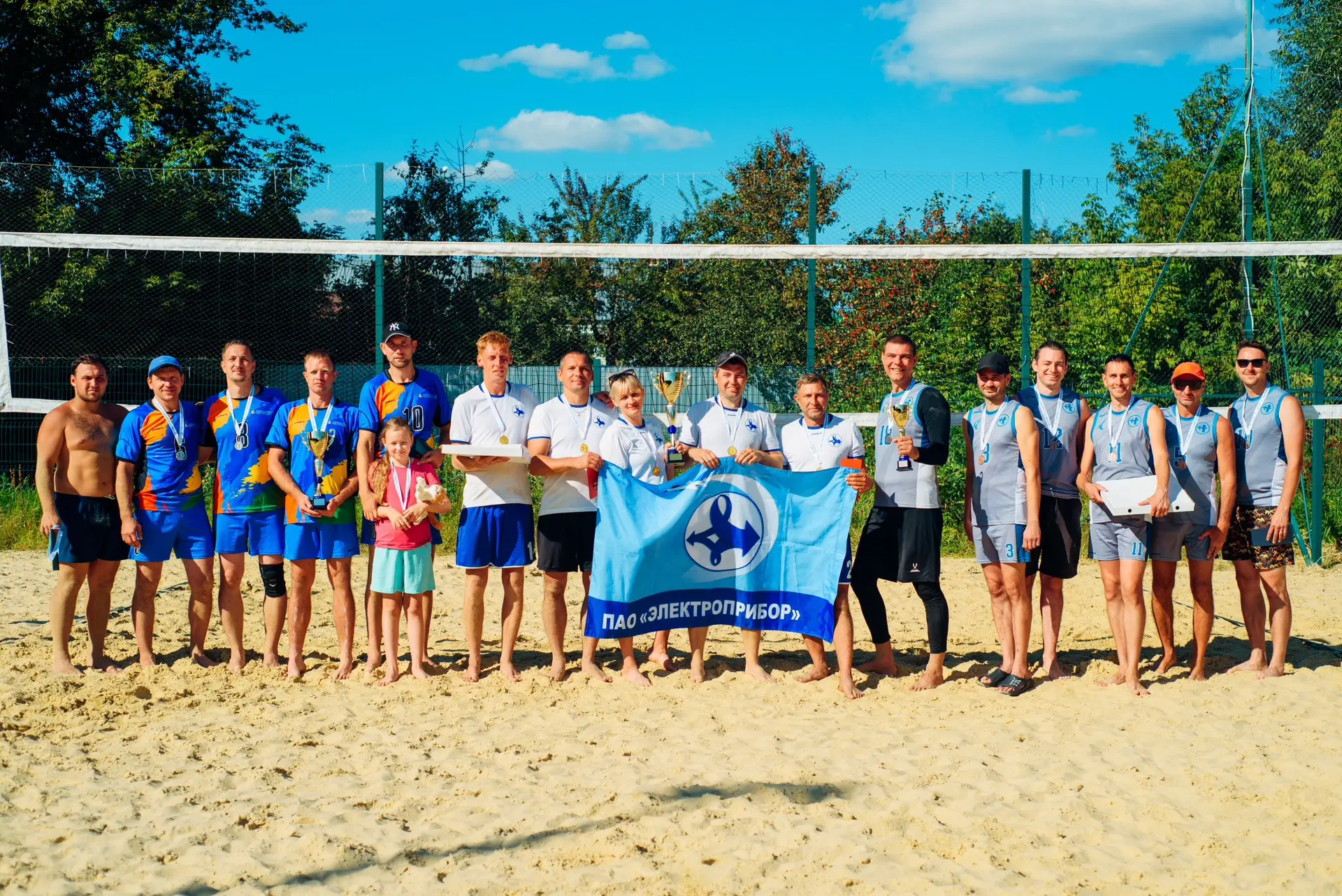 Пляжный волейбол объединил команды предприятий Союза 🏐☀️