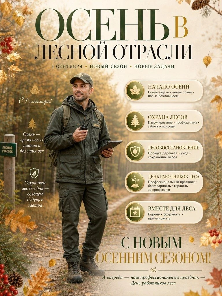 🌿С 1 сентября! С началом осени!