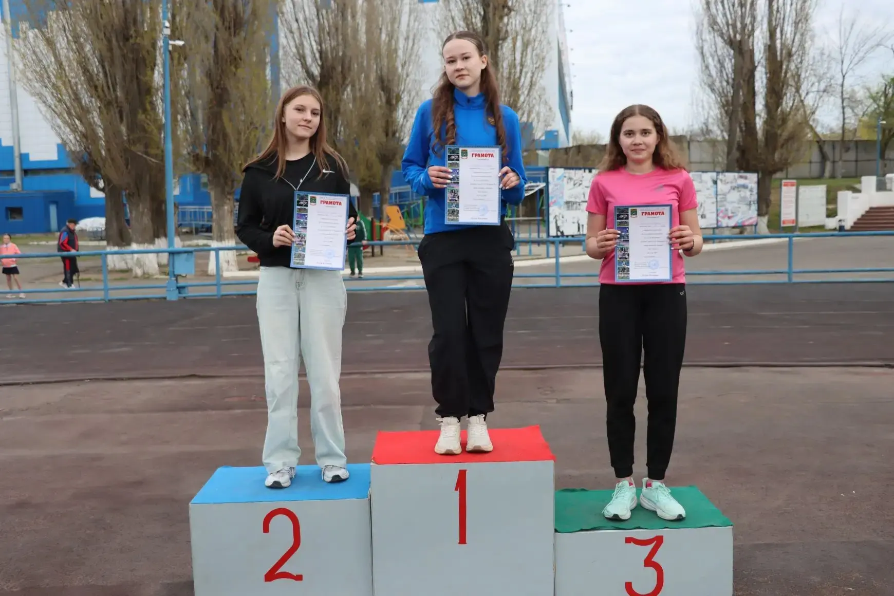 🏃Ученица 8г класса МБОУ СОШ №14 Андреева Дарья приняла участие в открытом первенстве Белокалитвенско