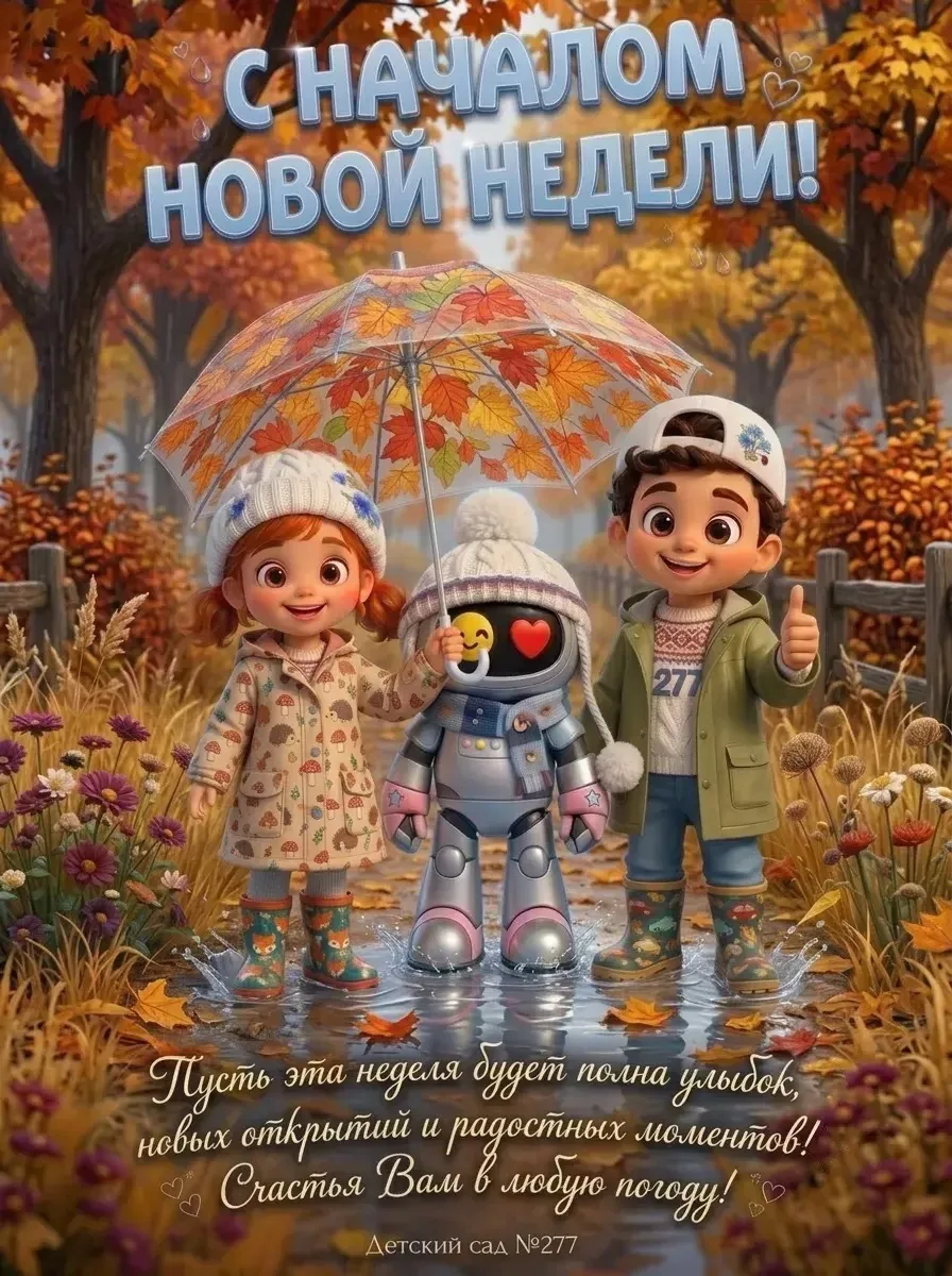 ☀️🌧️ С началом новой недели! Пусть она будет уютной по-осеннему — независимо от того, ...