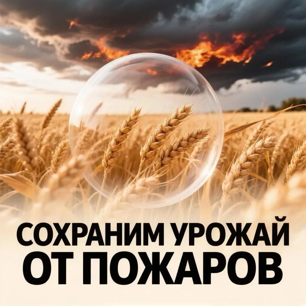 🚜В период жатвы малейшая искра от техники, брошенный окурок или неосторожный костёр мо...