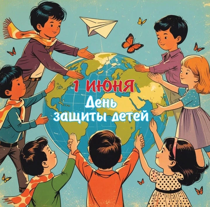 Сегодня, 1 июня, — Международный день защиты детей! 🎈