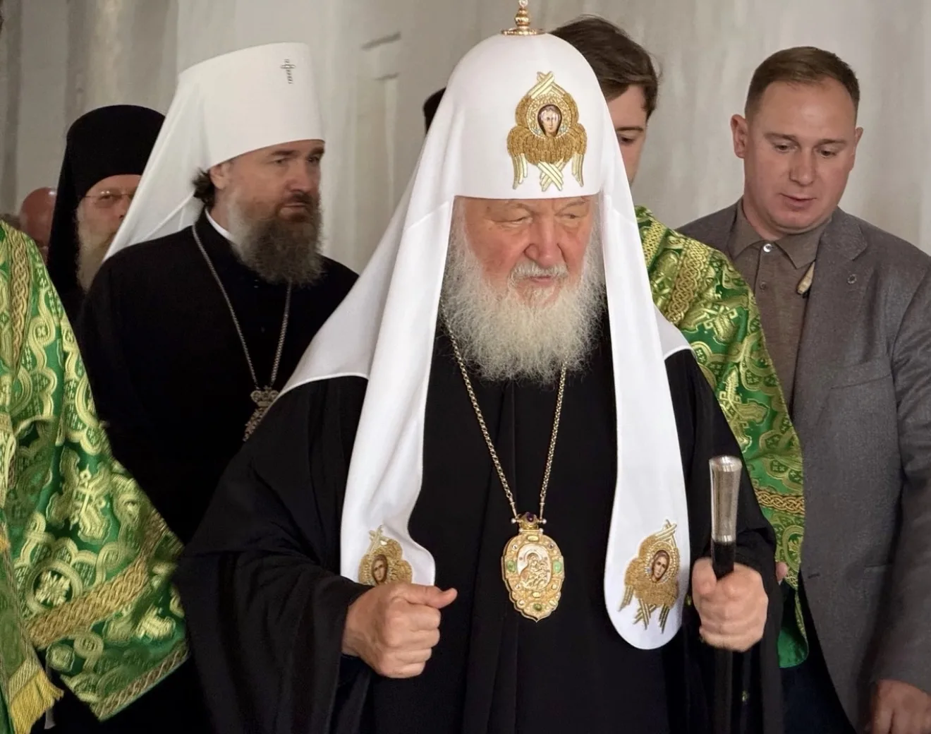 Патриарх Московский и всея Руси Кирилл находится с визитом на Соловках