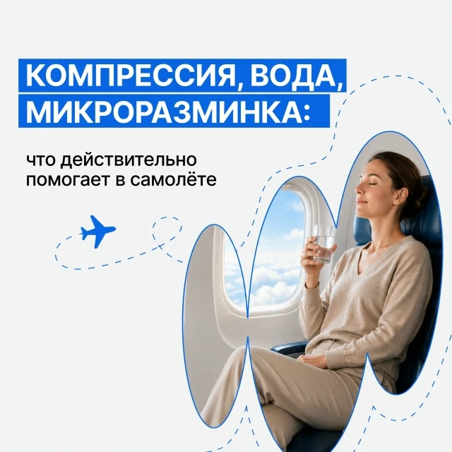 Стартовал сезон отпусков. Многие летят на отдых в другие регионы. Долгий перелёт — стре...