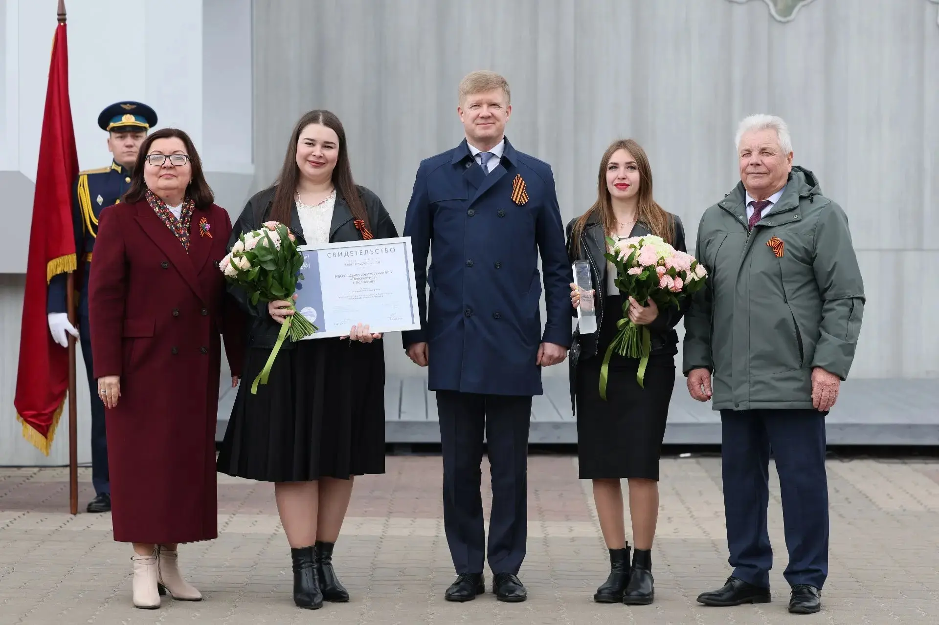 🎉 Торжественная церемония открытия областной Аллеи Трудовой Славы прошла в городе Белгороде в преддв