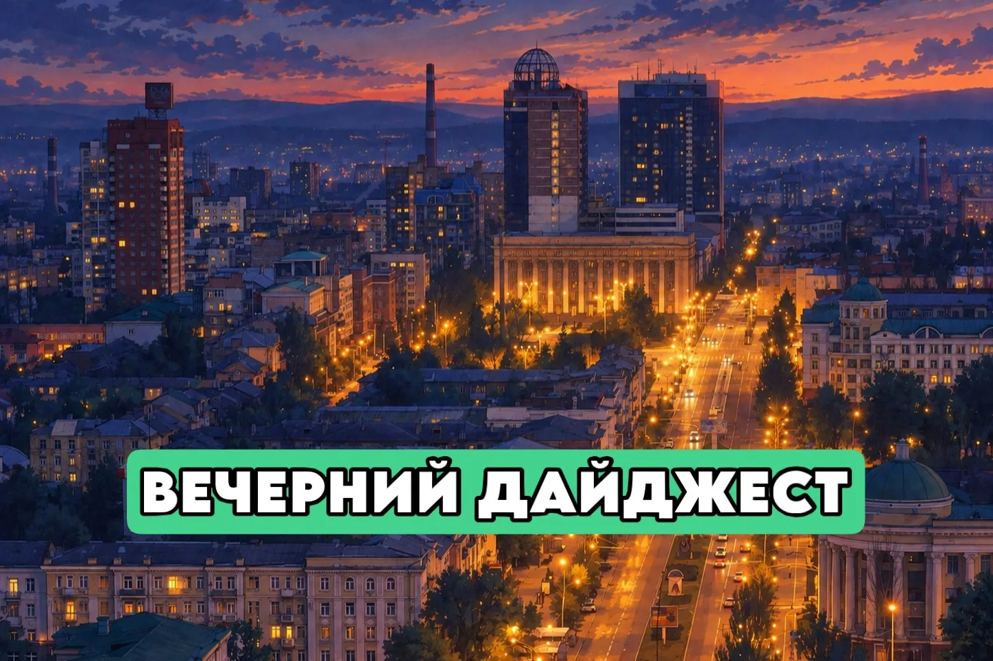 🌃 Вечерний дайджест: