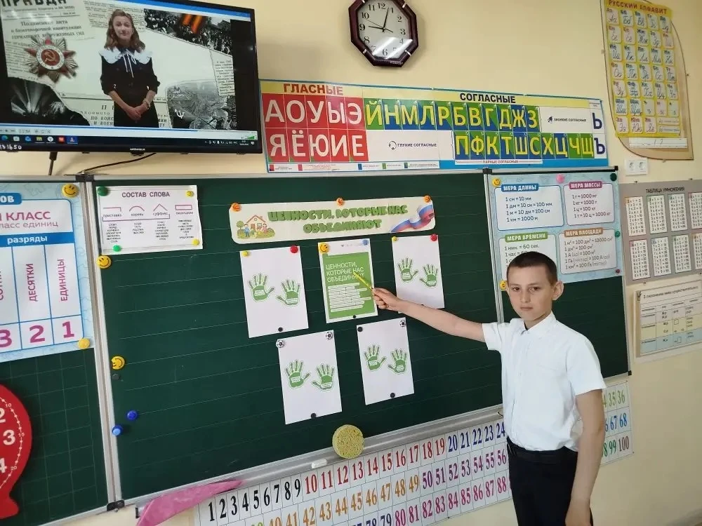 🌟 В нашей школе прошли занятия «Ценности, которые нас объединяют» в рамках программы «...