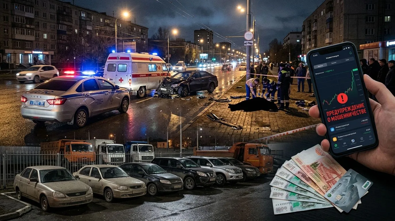 О главном в Хакасии: тяжёлое ДТП, миллионные потери из-за мошенников и конфискация 156 ...