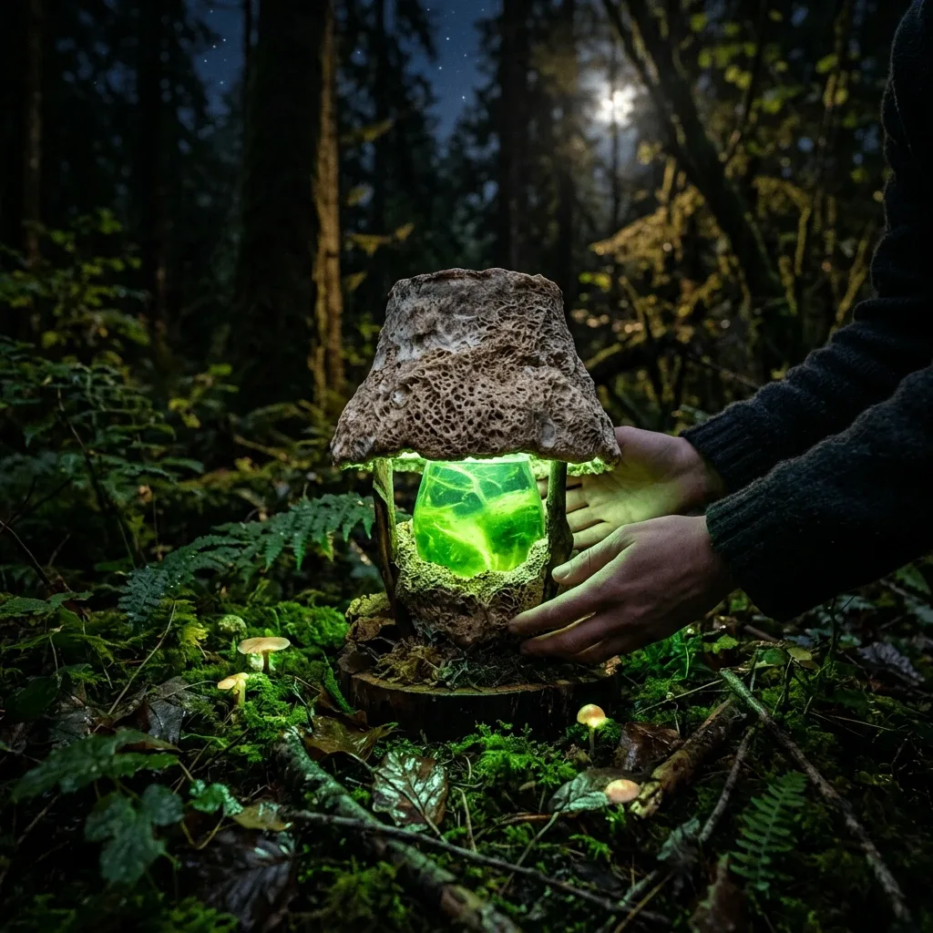 🌍 Эко-революция: свет из грибов и водорослей 🍄💡