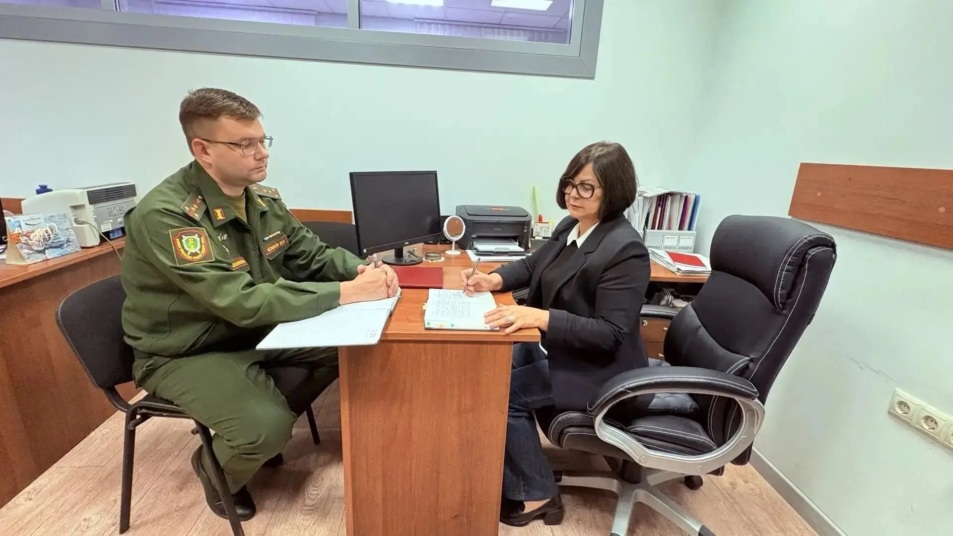 🛡️Аппарат УПЧ в Ставропольском крае и военная прокуратура обсудили защиту прав военнос...