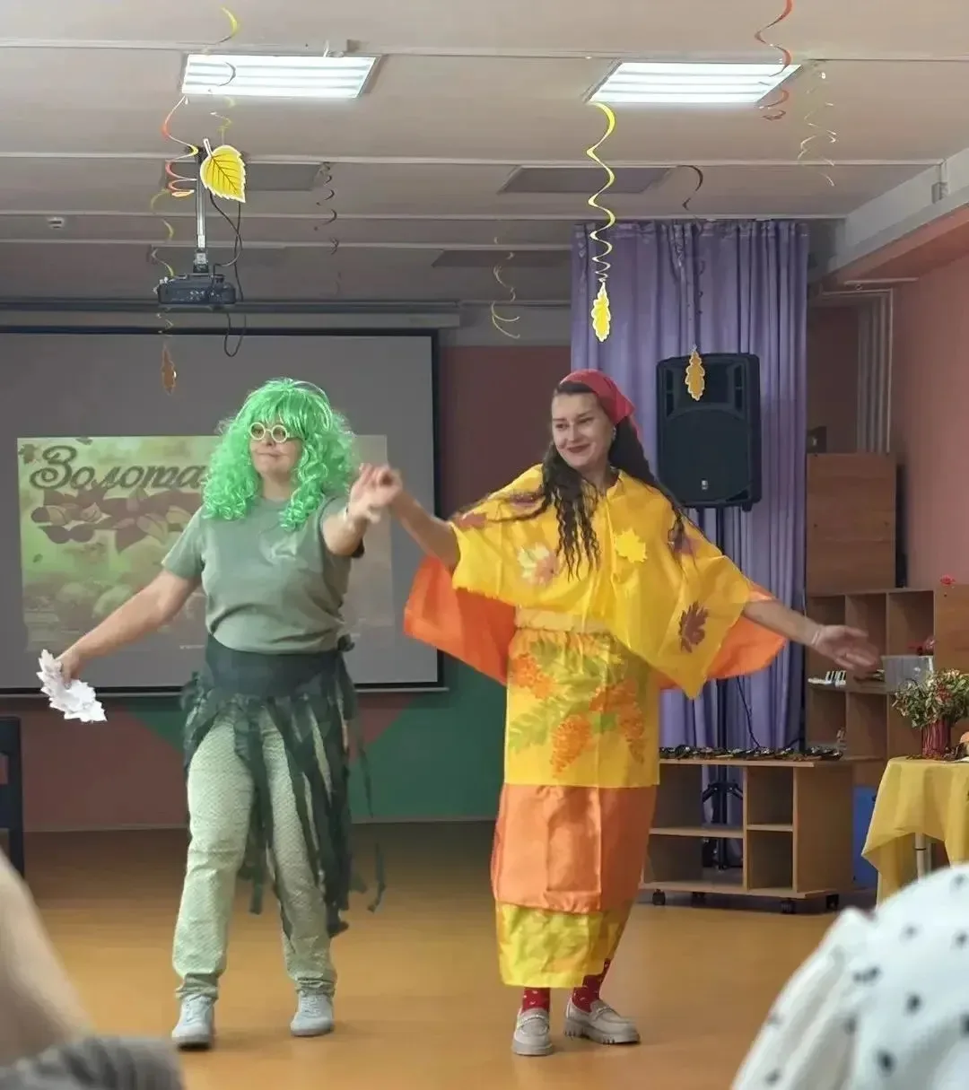 Как ребята из старшей группы Осень выручали!