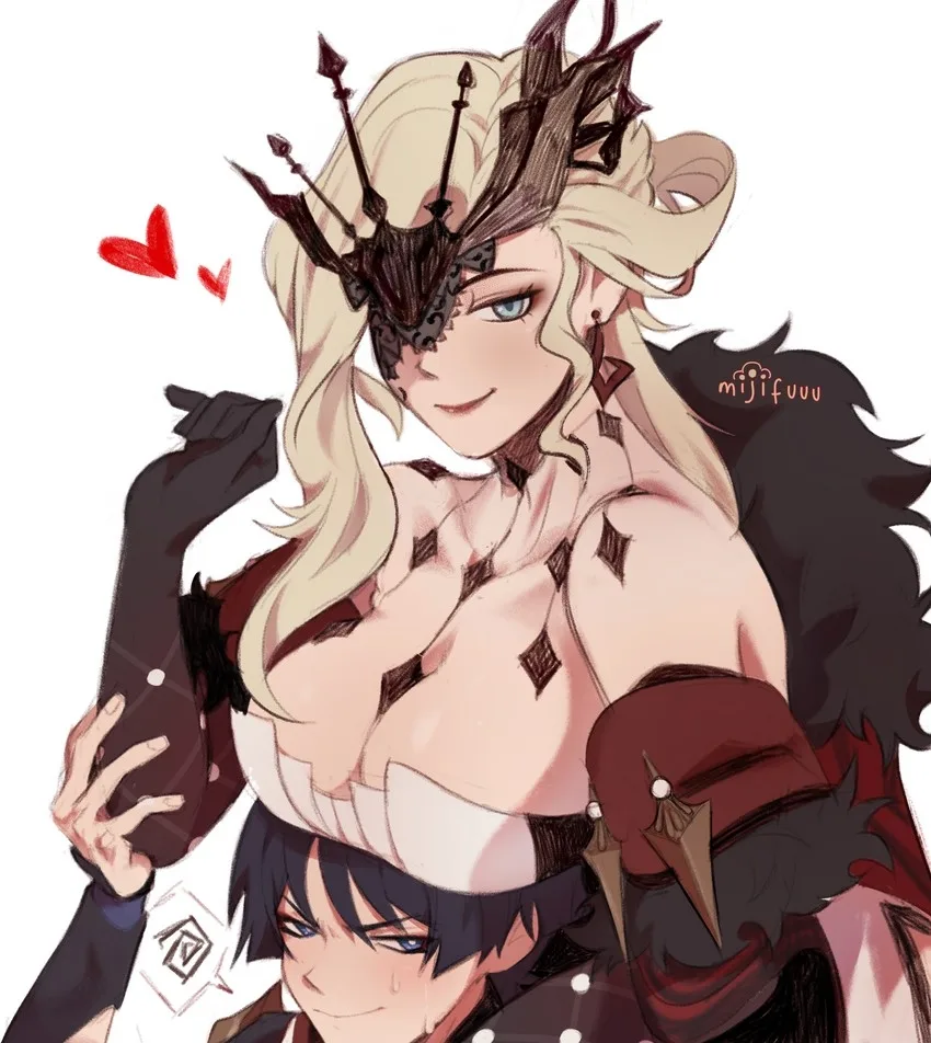 [ミ❄ミ]: #genshinimpact | #Scaramouche #Signora