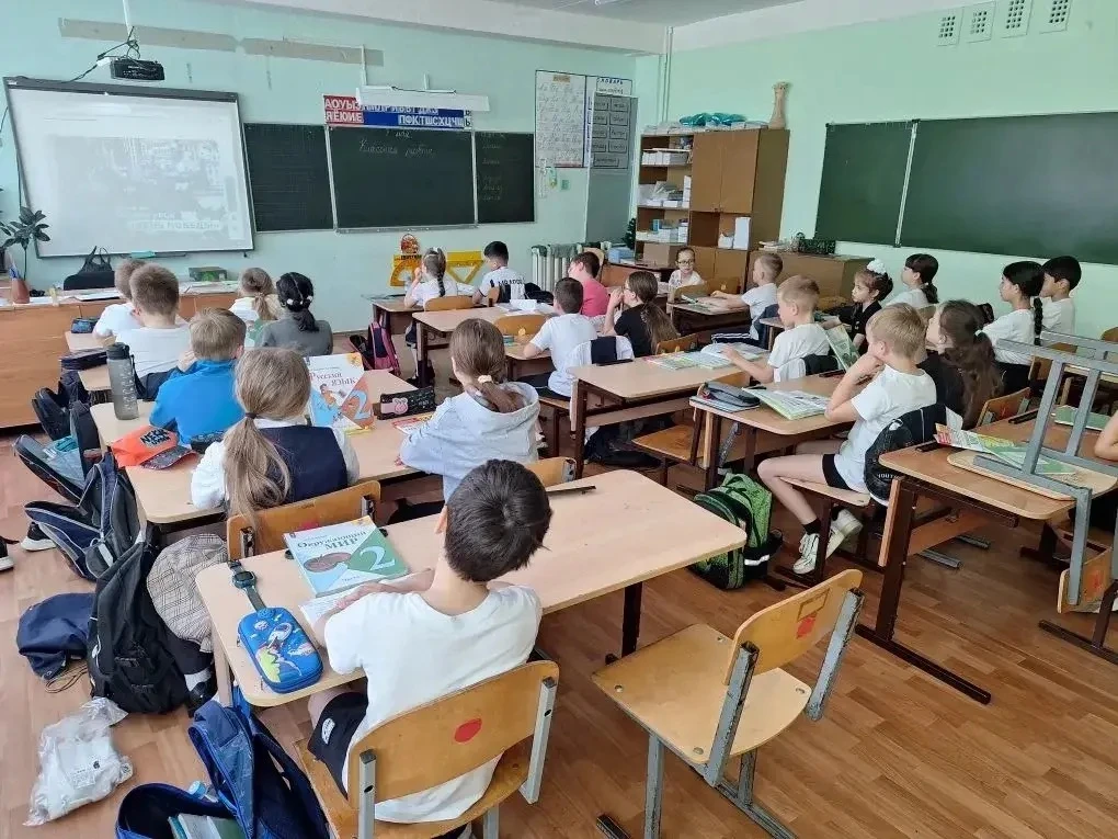 🌿 Обучающиеся Образовательного центра «Галактика» приняли участие во Всероссийском уроке «День Побед