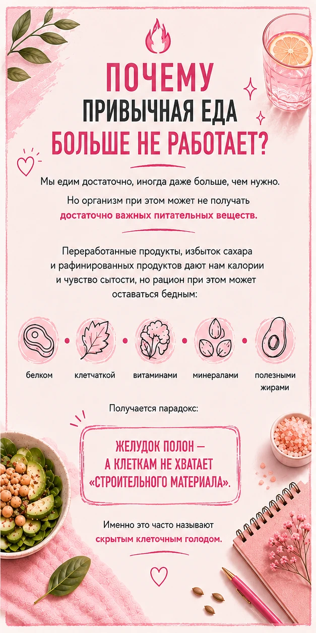🔈 ПОЧЕМУ ПРИВЫЧНАЯ ЕДА БОЛЬШЕ НЕ РАБОТАЕТ?