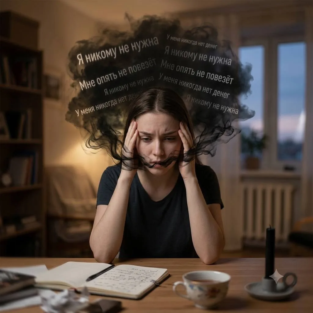 ⚡️😨 Что может быть страшнее порчи?

Если честно – наши собственные мысли. Потому что иногда человек