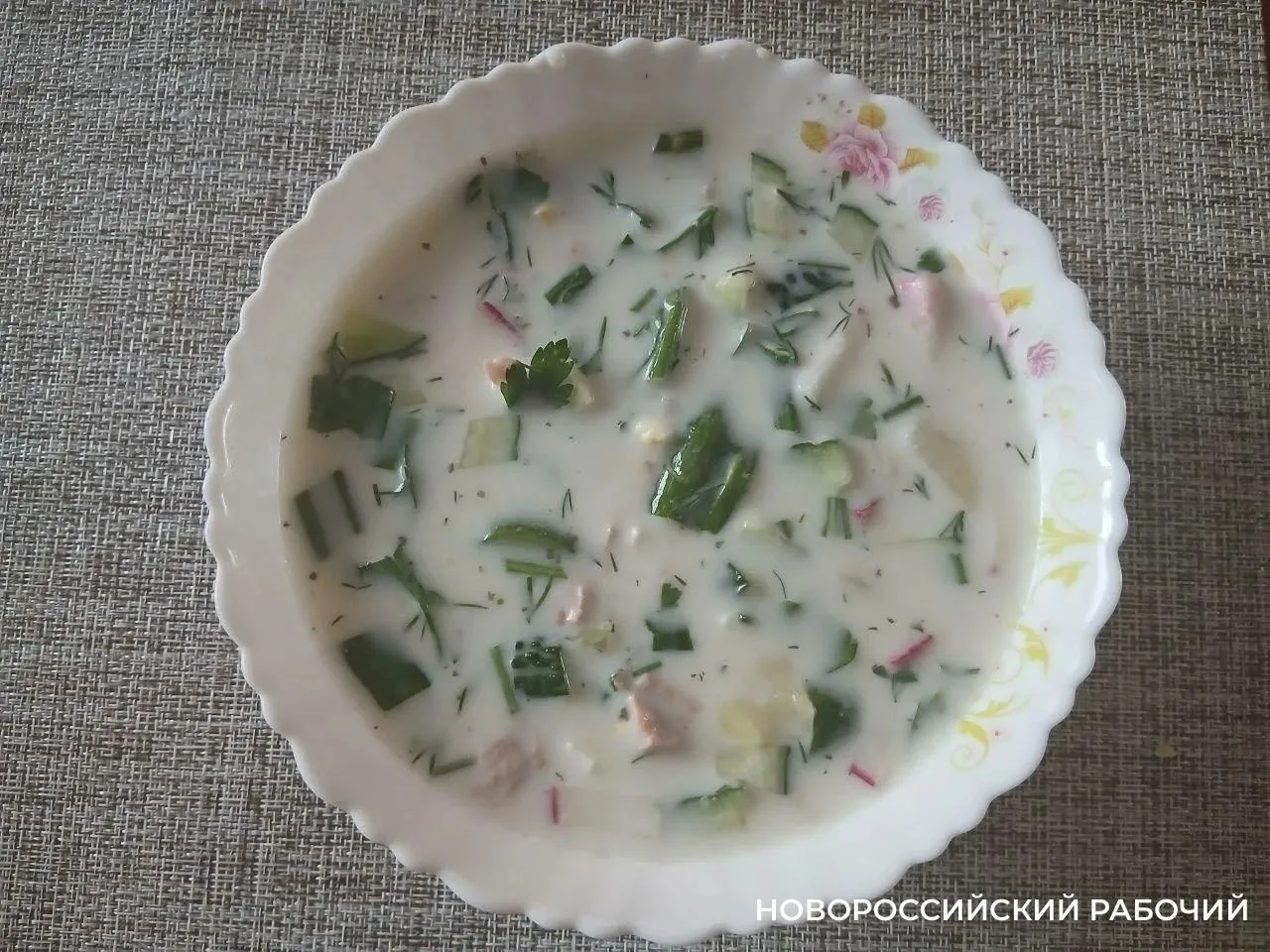 В Новороссийске начался сезон окрошки. Сколько это будет стоить

Журналист «Новороссийского рабочего