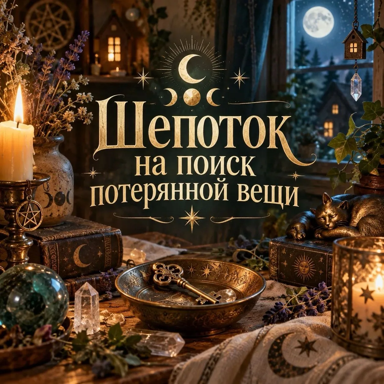 🌟 Шепоток на поиск потерянной вещи в доме