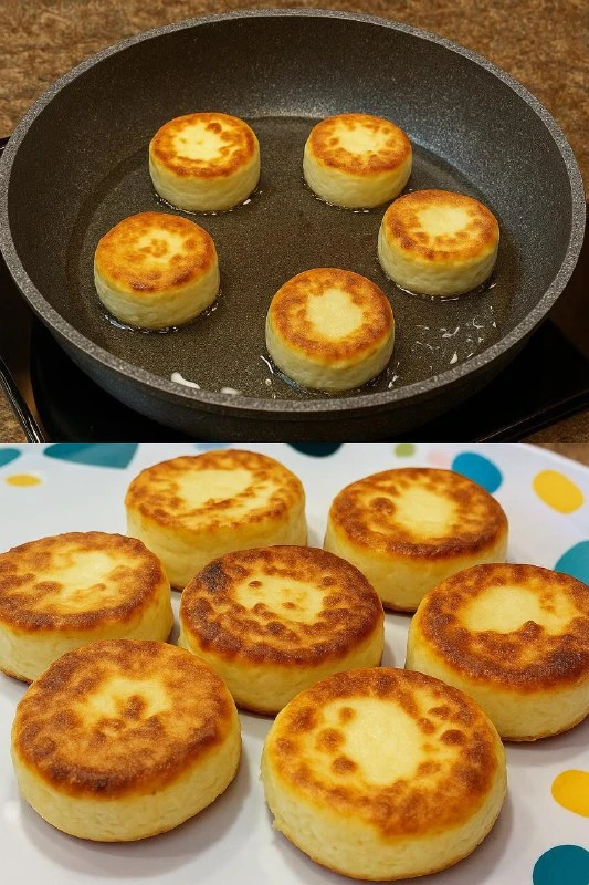 САМЫЕ ИДЕАЛЬНЫЕ СЫРНИКИ, КОТОРЫЕ ТОЧНО НЕ РАСПАДУТСЯ И НЕ ПРИГОРЯТ! 🥰🔥 ПЫШНЫЕ, РОВНЫЕ И С ХРУСТЯЩЕ