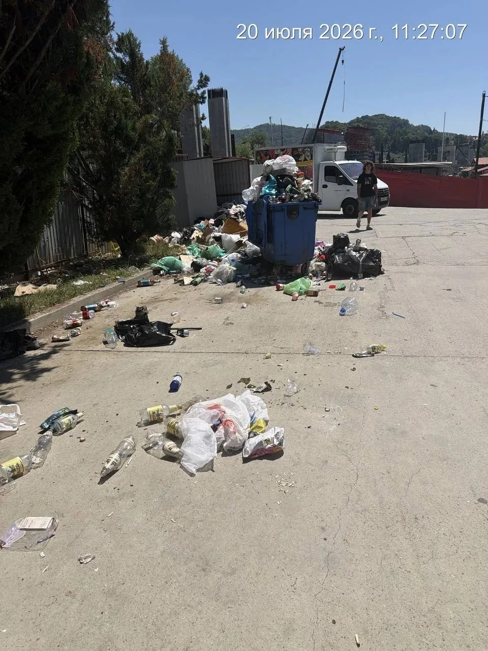 🚮 Кудепста утонула в мусоре