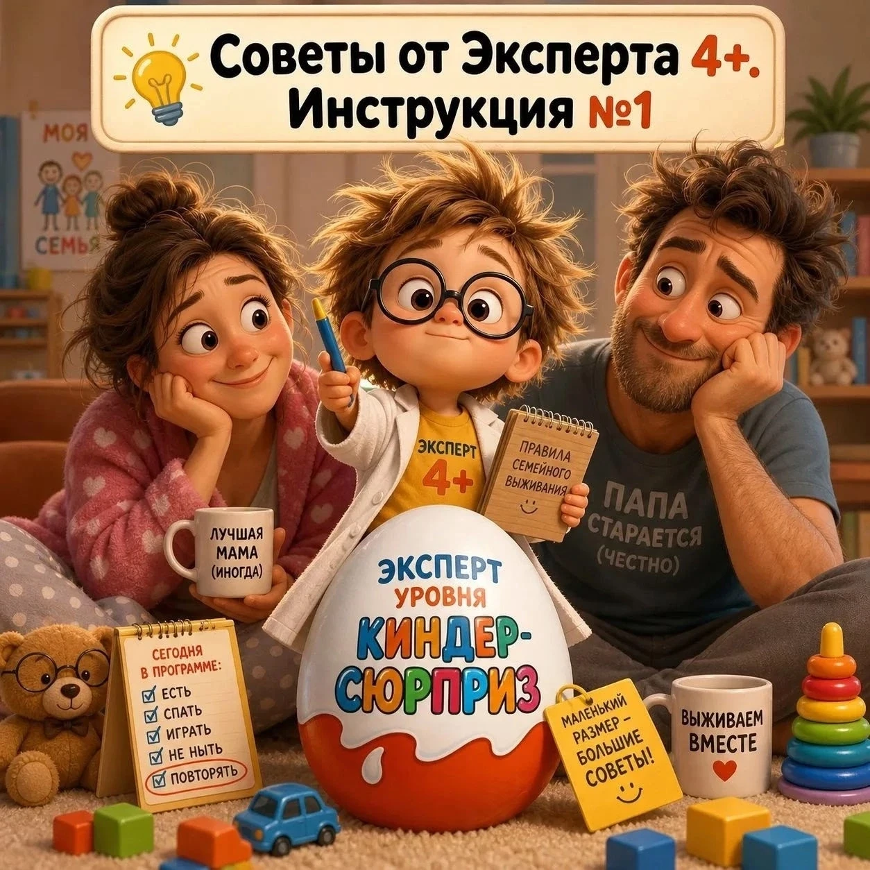 СОВЕТЫ от ЭКСПЕРТА 4 +