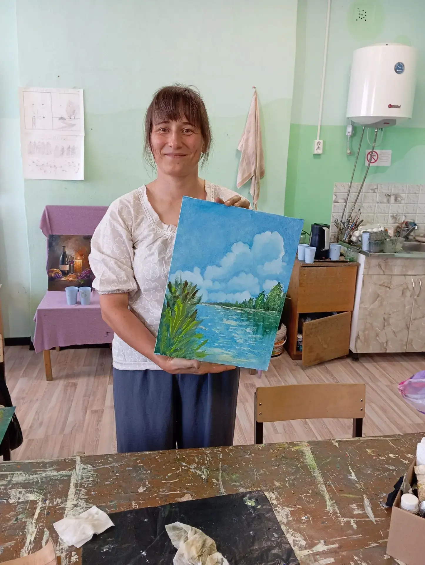 Субботние мастер-классы продолжаются. Здорово, что к нам бабушки приводят уже своих внуков. И резуль