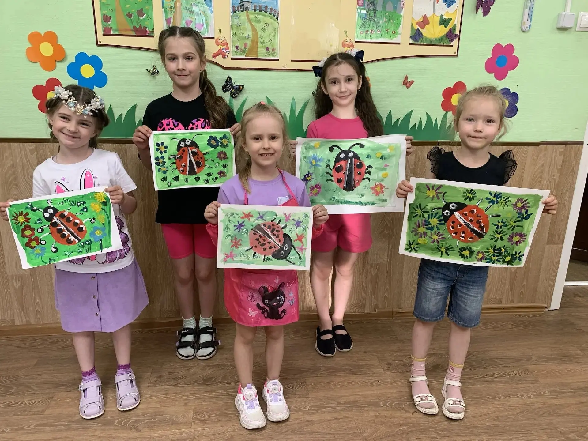 🐞 Нашествие божьих коровок в «Акварельке»! 🐞