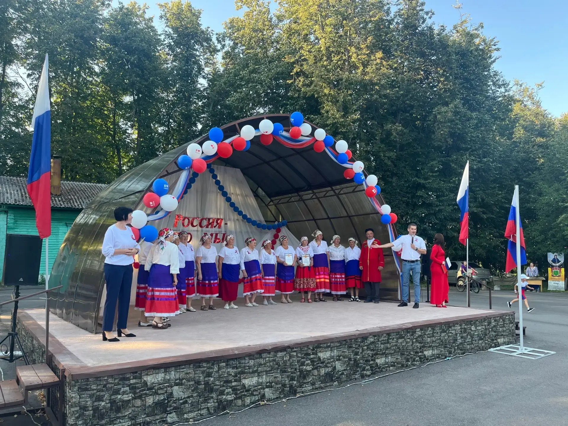 В Троснянском районе прошёл фестиваль «Россия — это мы»