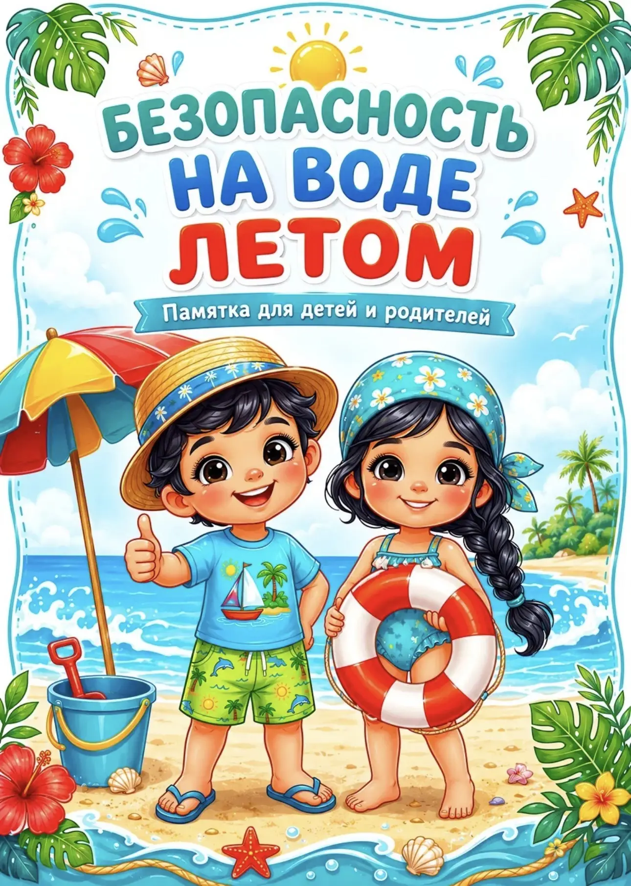 🌊 Безопасность на воде: главные правила летнего отдыха