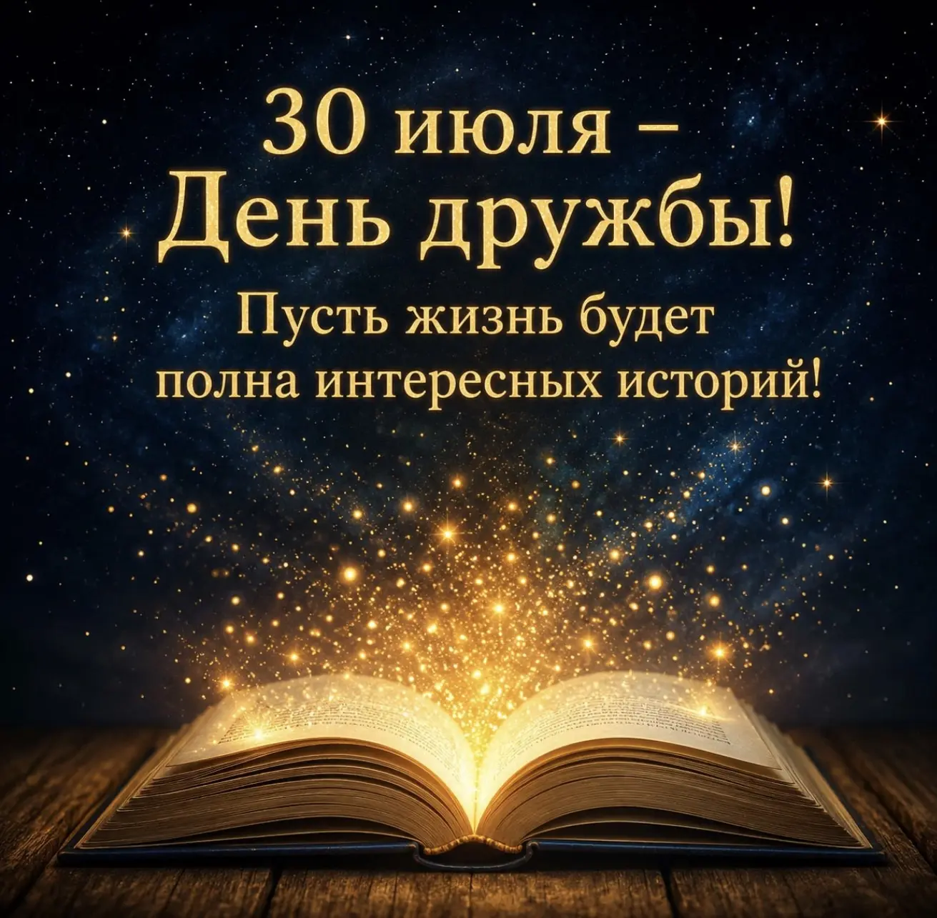 30 июля — Международный день дружбы!

Дружба — это волшебная сила, объединяющая людей разных возраст