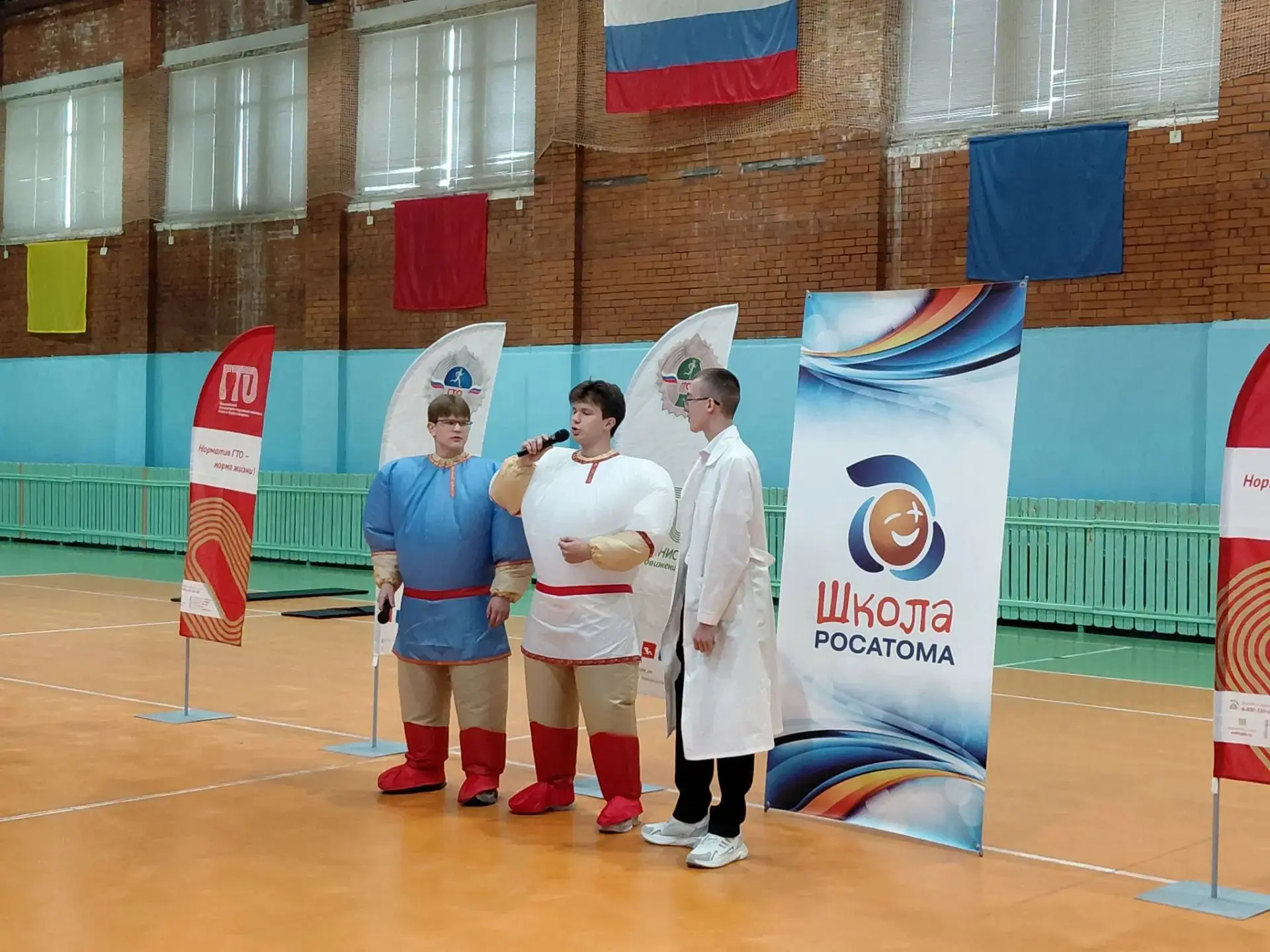 💪🏋‍♀️Богатырская сила вместе со " Школой Росатома"