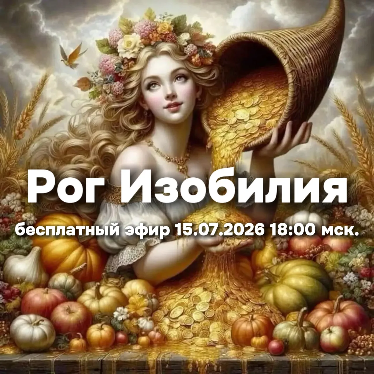 🔥🔥🔥 Бесплатный мастер-класс «Рог изобилия»

15 июля для меня особенный день. Это день рождения Кл