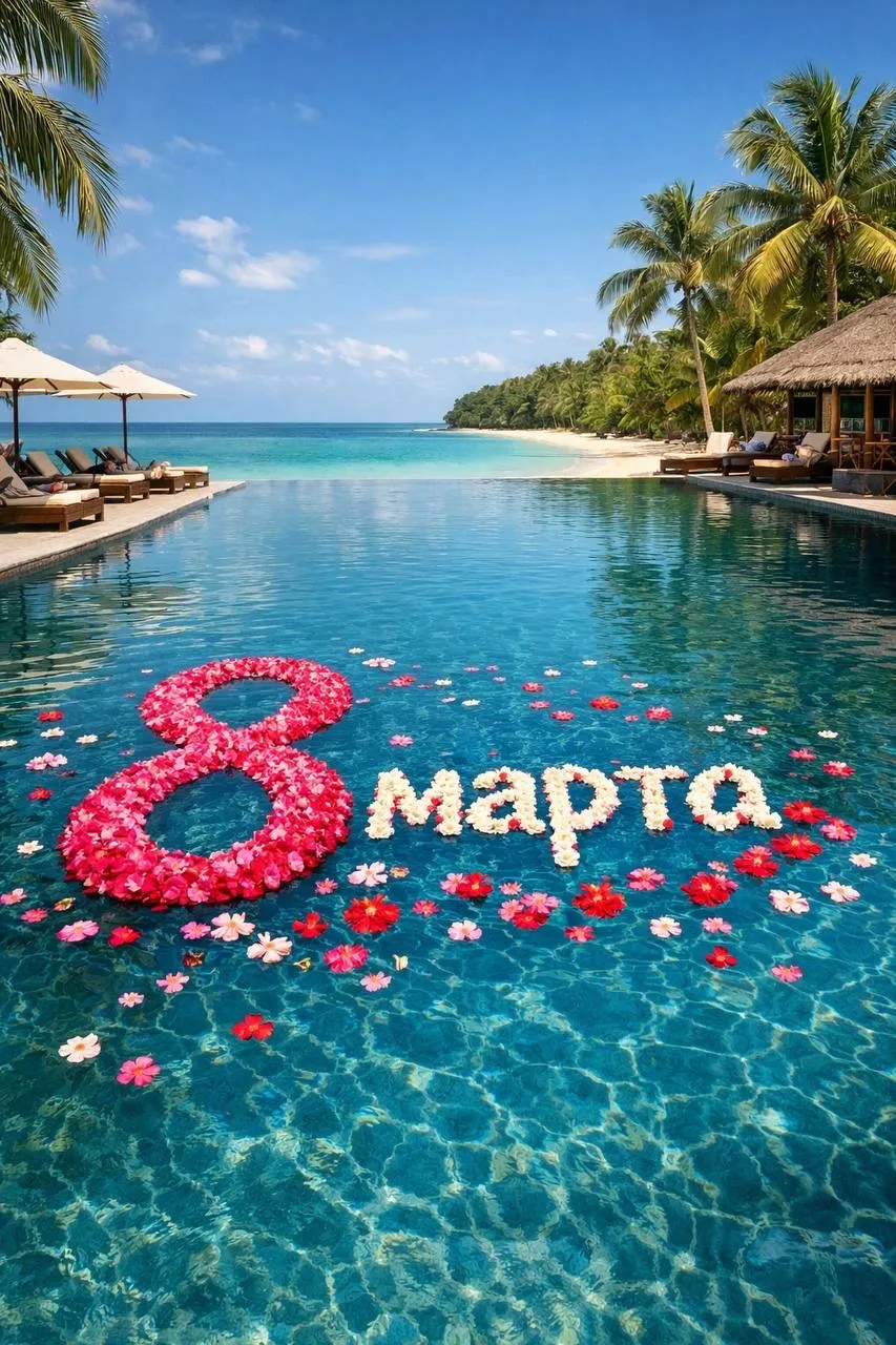 Пусть 8 марта будет наполнен весной  ❤️